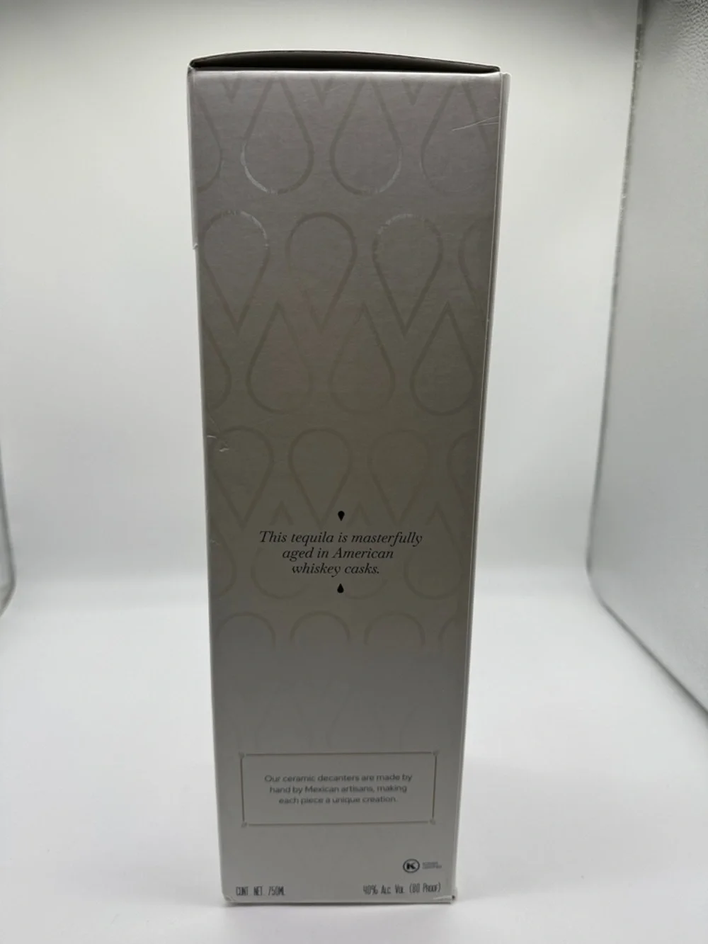 Clase Azul Reposado 750ml Tequila Bottle in Box.